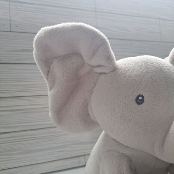 GUND Baby Animated Flappy The Elephant Plush Stuffed Toy Sings Plays Peek A Boo! - Picture 5 of 16